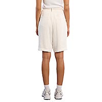 BERMUDA LILI WOVEN BLANC - Lili Sidonio