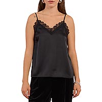 CARACO SATON DENTELLE NOIR - Molly Bracken