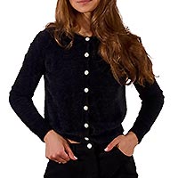 CARDIGAN AJUSTE NOIR  - Molly Bracken