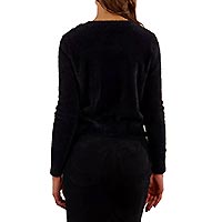 CARDIGAN AJUSTE NOIR  - Molly Bracken