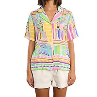 CHEMISETTE LILI MAUI PRINT - Lili Sidonio