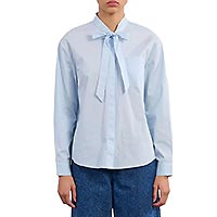 CHEMISE A NOUER BLEU CLAIR - Lili Sidonio