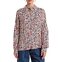 CHEMISE BOHEME CREAM KALI - Molly Bracken