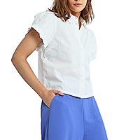 CHEMISE LILI BALLON BLANC - Lili Sidonio