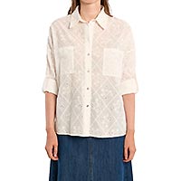 CHEMISE MOLLY BRODERIE BLANC - Molly Bracken
