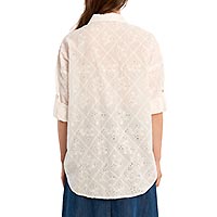 CHEMISE MOLLY BRODERIE BLANC - Molly Bracken