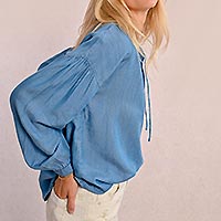 CHEMISE MOLLY LIGHT DENIM - Molly Bracken