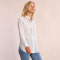 CHEMISE MOLLY STRASS WHITE - Molly Bracken