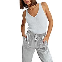 DEBARDEUR LILI TANK WHITE - Lili Sidonio