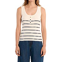 DEBARDEUR MARINIERE OFF WHITE BLUE - Molly Bracken