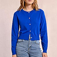 GILDA CARDIGAN BLUETTE - Molly Bracken