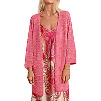 GILET MOLLY FUCHSIA - Molly Bracken