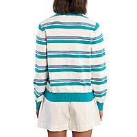 GILET RAYE TECKEL MINT - Lili Sidonio