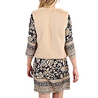GILET SANS MANCHES BEIGE - Molly Bracken