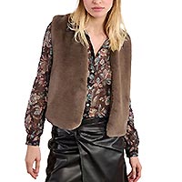 GILET SANS MANCHES KHAKI - Molly Bracken