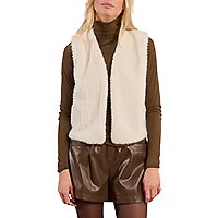 GILET ZIGZAG OFFWHITE - Molly Bracken