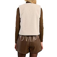 GILET ZIGZAG OFFWHITE - Molly Bracken