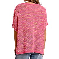 GLORIA PULL ROSE MULTI - Molly Bracken