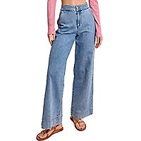 JEAN LARGE DENIM BLUE - Molly Bracken