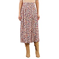 JUPE BOHEME CREAM KALI - Molly Bracken