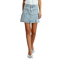 JUPE LILI LIGHT DENIM - Lili Sidonio