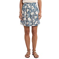 JUPE MOLLY COTTON BLUE - Molly Bracken