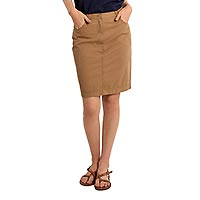 JUPE MOLLY DENIM CAMEL - Molly Bracken