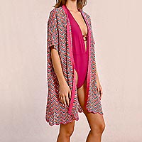 KIMONO MOLLY MAILLE MULTI - Molly Bracken