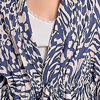 KIMONO MOLLY ZEBRA DENIM - Molly Bracken