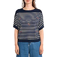 MARINIERE MOLLY CERISES NAVY - Molly Bracken