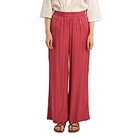 PANTALON MOLLY WIDE SATIN TERRACOTTA - Molly Bracken