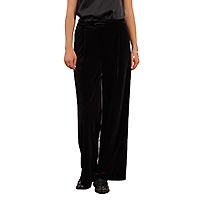 PANTA LARGE VELOUR BLACK - Molly Bracken