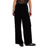 PANTA LARGE VELOUR BLACK - Molly Bracken