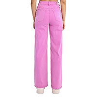 PANTA LILI WIDE MAUVE - Lili Sidonio
