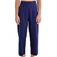 PANTA MOLLY DROIT NAVY BLUE - Molly Bracken