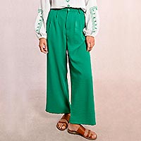 PANTA MOLLY SUMMER GREEN - Molly Bracken