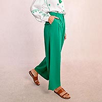 PANTA MOLLY SUMMER GREEN - Molly Bracken