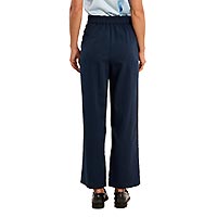 PANT MOLLY DROIT TAILLE HAUTE NAVY BLUE - Molly Bracken
