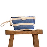 POCHETTE MOLLY COTTON BLEU - Molly Bracken
