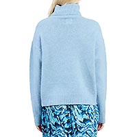 PULL COL ROULE BLEU CIEL - Lili Sidonio