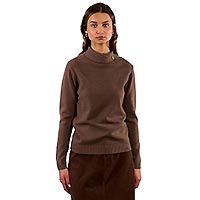 PULL COL ROULE BOUTON KAKI - Molly Bracken
