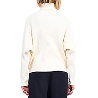 PULL CROISE COL ROULE CREME - Lili Sidonio