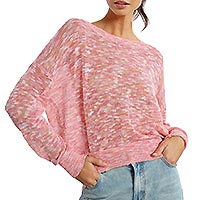PULL LILI OVERSIZE PINK - Lili Sidonio