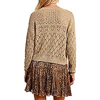 PULL MOLLY MAILLE OR GOLD - Molly Bracken