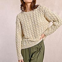 PULL MOLLY TORSADE ECRU - Molly Bracken