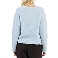 PULL PAILLETTES BLEU CIEL - Lili Sidonio