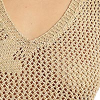 PULL SM CROCHET BLANC - Lili Sidonio