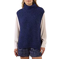PULL SM MAILLE NAVY BLUE - Molly Bracken