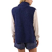 PULL SM MAILLE NAVY BLUE - Molly Bracken