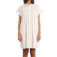 ROBE LILI COTON BLANC - Lili Sidonio